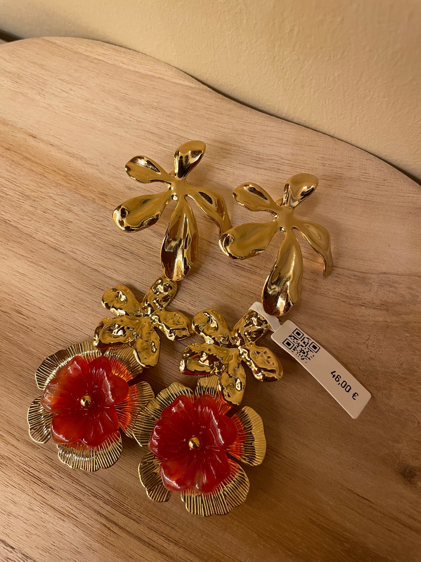 Boucles d’Oreilles Spring – Élégance Florale & Énergie Solaire